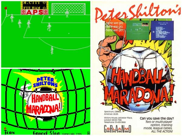 Peter Shilton’s Handball Maradona