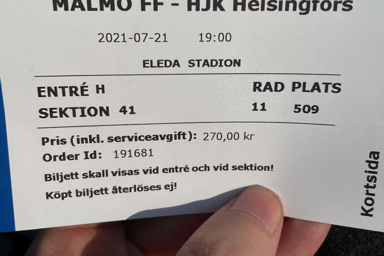 Malmö FF - HJK Helsinki
