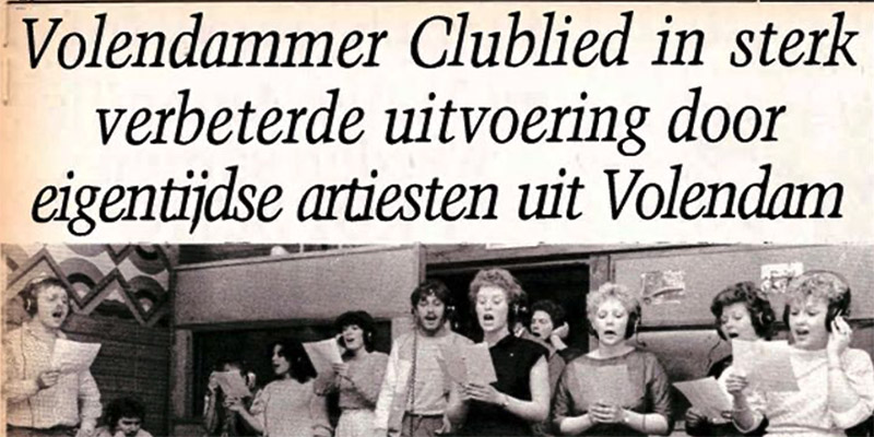 Clublied FC Volendam