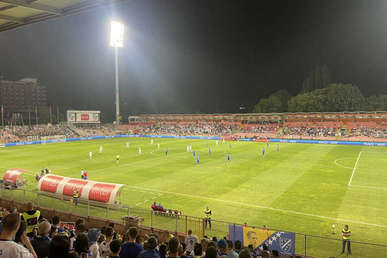 Bosnie - Liechtenstein voetbal op de balkan