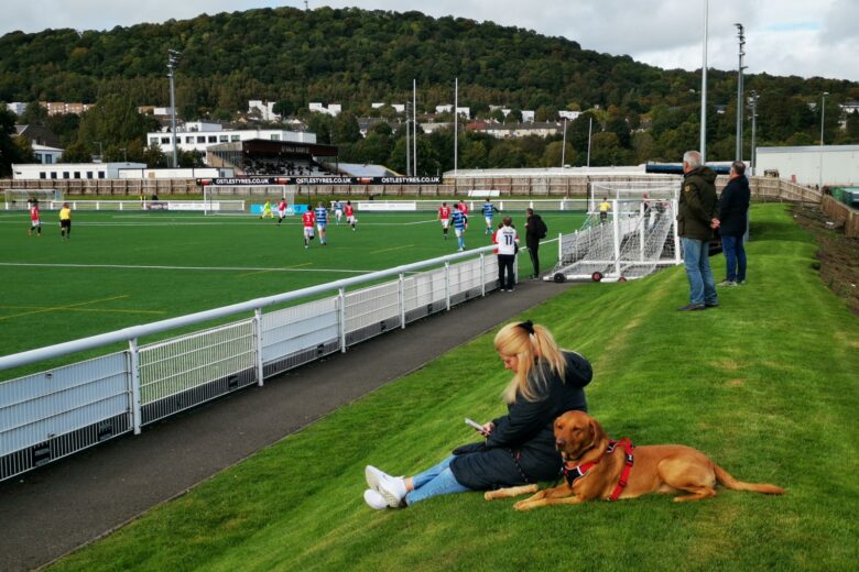 Brutalistisch monument Gala Fairydean Rovers